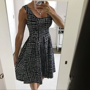 Calvin Klein Fit and Flare Swing Dress